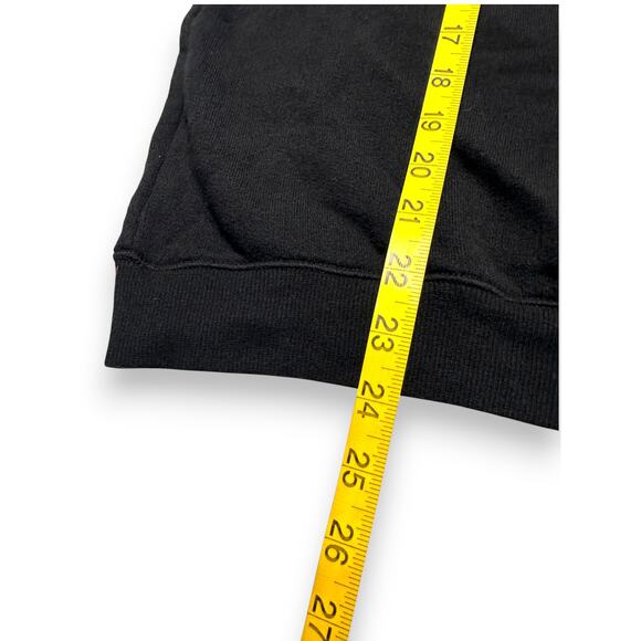 Forever 21 Black Lace Yoke Sweater W/ Studs Size Medium - Picture 7 of 8